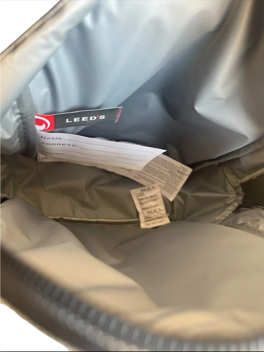 Coca-Cola Gray Backpack Insulated Interior NWT Promotional Travel Bag